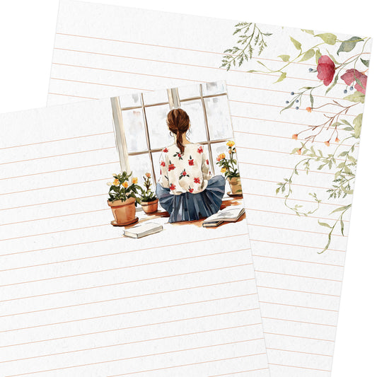 Daydream double-sided letter writing paper