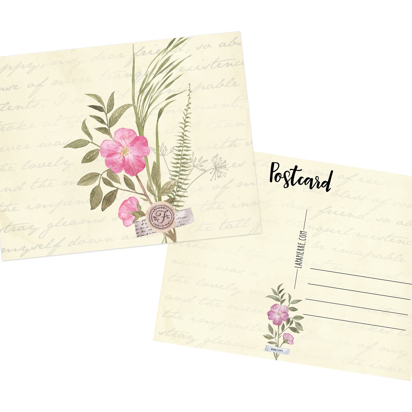 Floral Memories Postcard 2