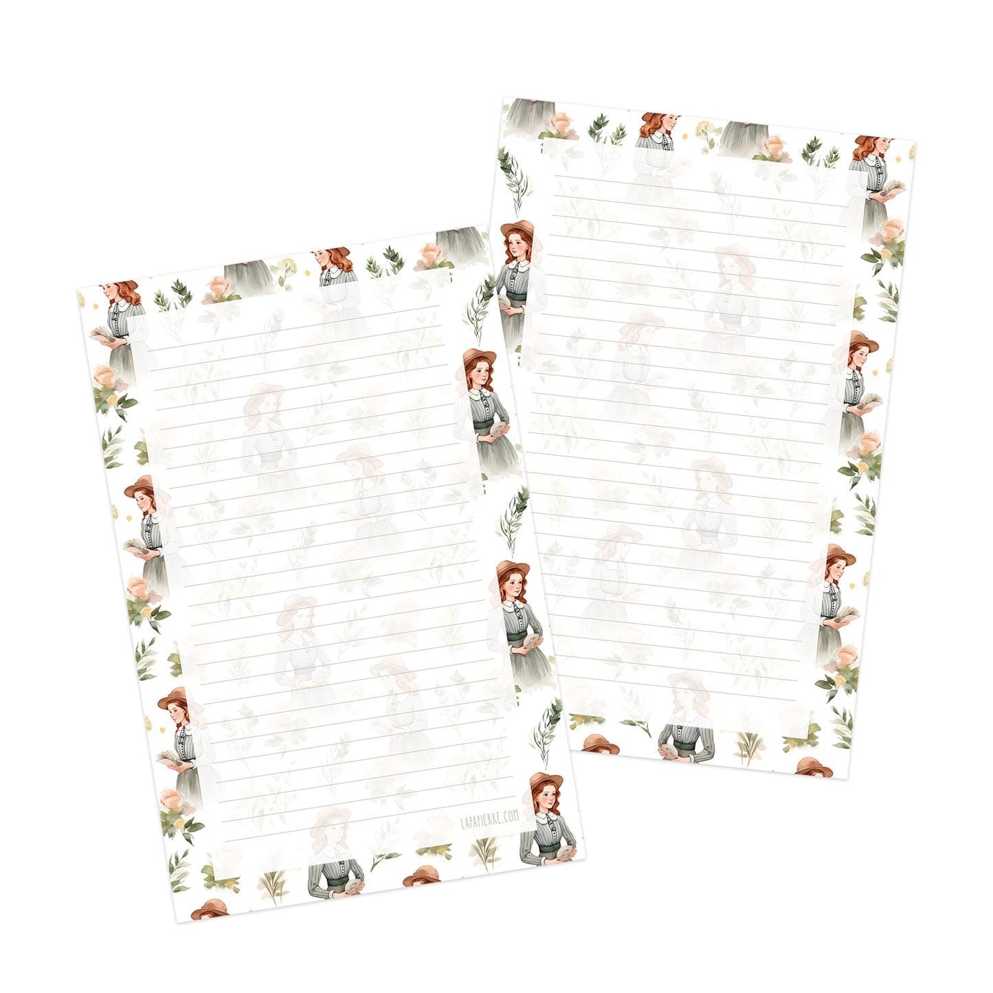Kindred Spirit double-sided letter writing paper