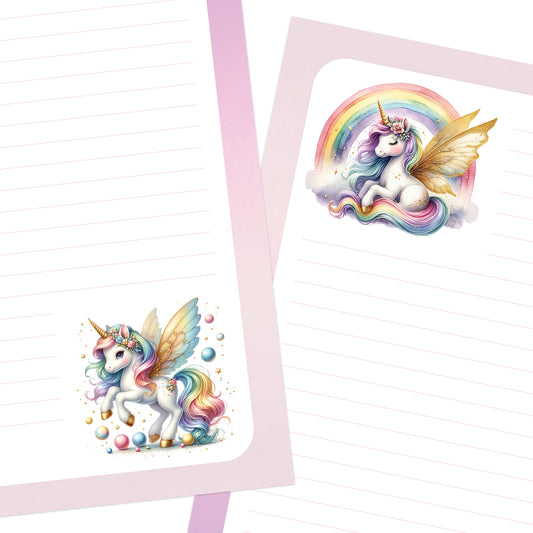 Fairycorn double-sided letter writing paper