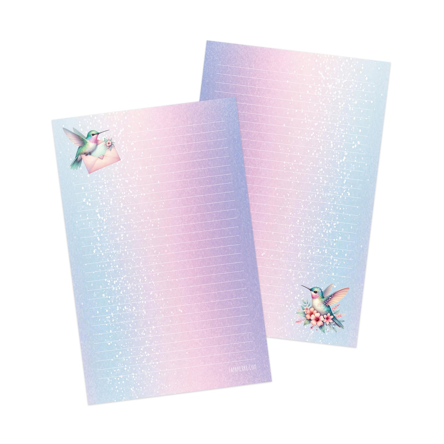 Fluttermail double-sided letter writing paper