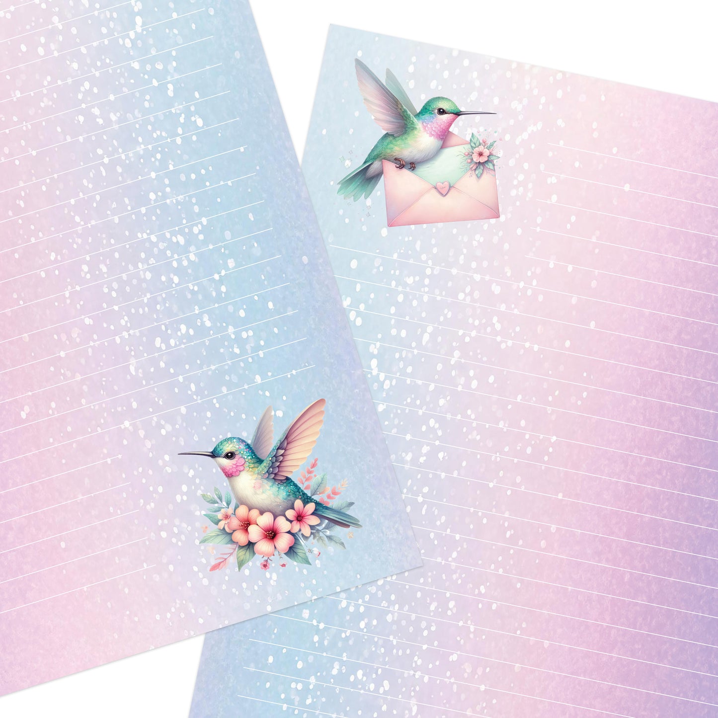 Fluttermail double-sided letter writing paper