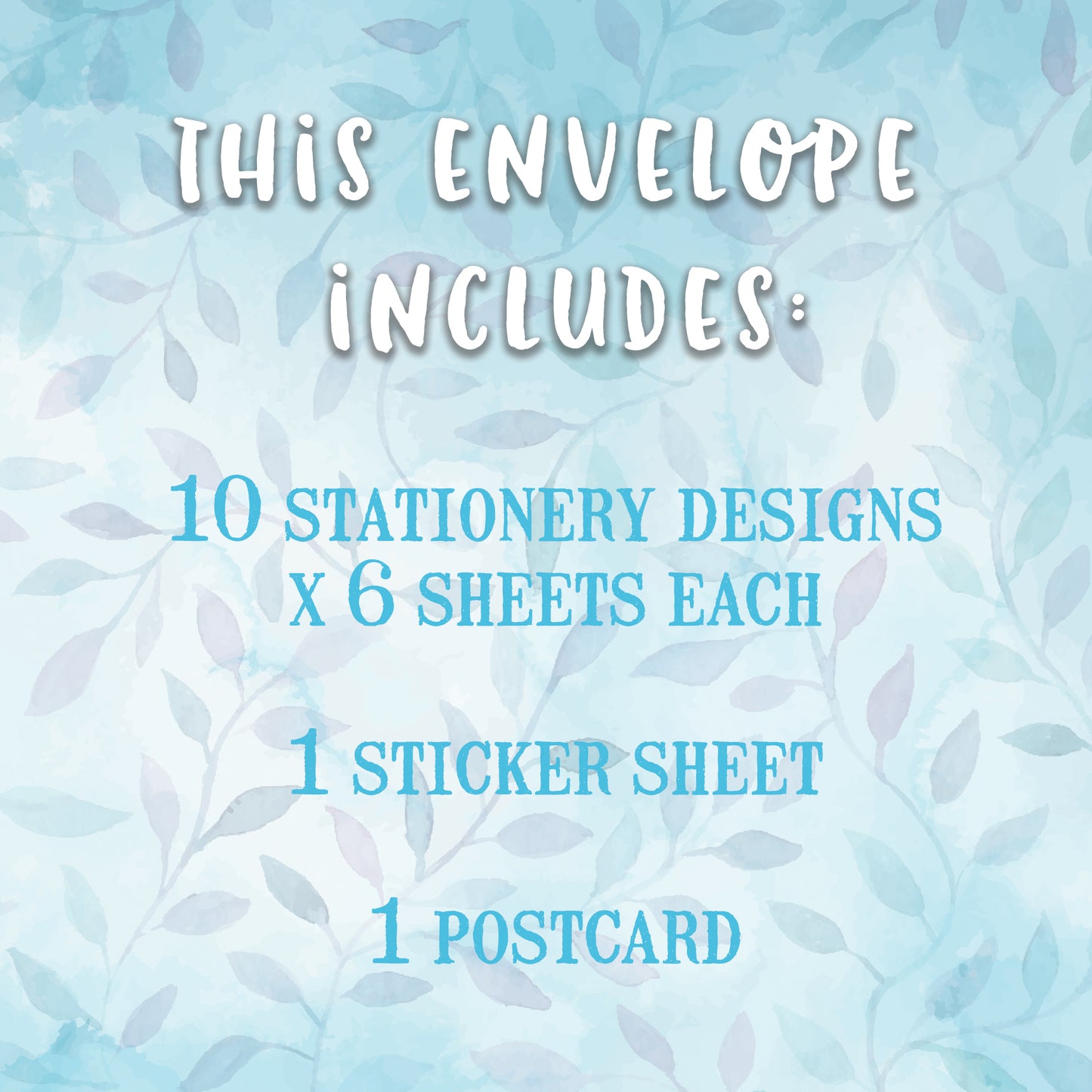 Mystery envelope #1