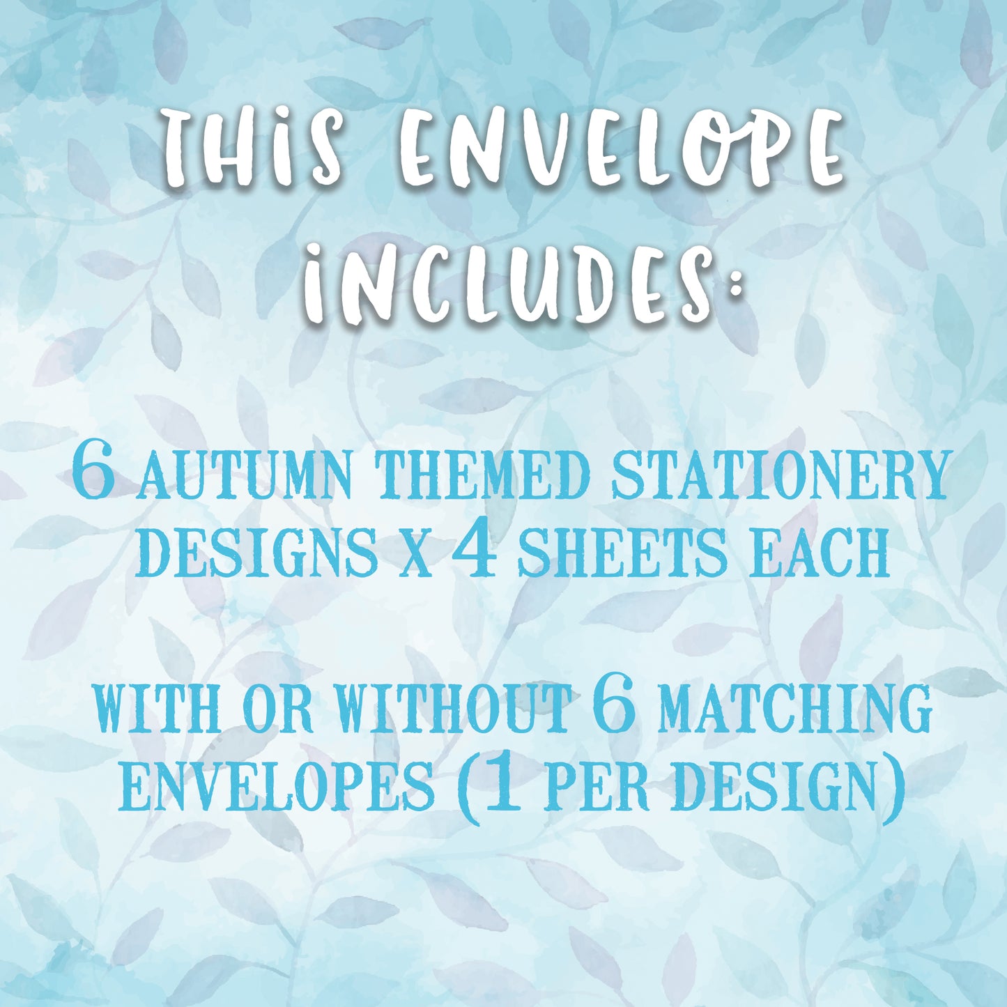 Mystery envelope #2 (Autumn)